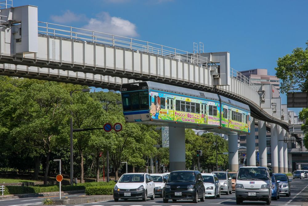 Upside-down Monorail